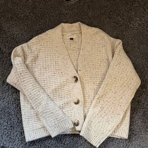 Universal Thread Cream Textured Cardigan
